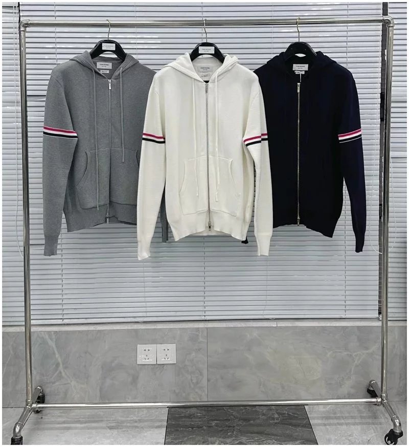 Heavyweight single product of the year Self-retained old models Recommended for regular customers to get! Cufflinks Cotton Hooded Zip Hoodie