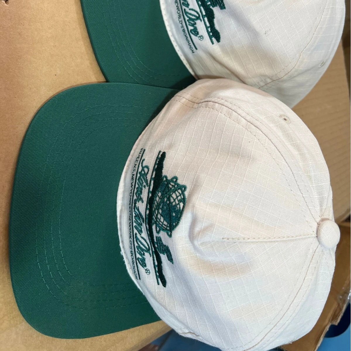 Lions Love Dove Vintage White Green Baseball Cap