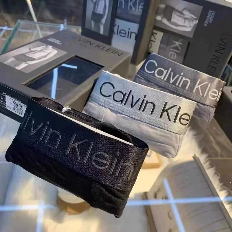 Calvin Klein Black and Grey Underwear Set