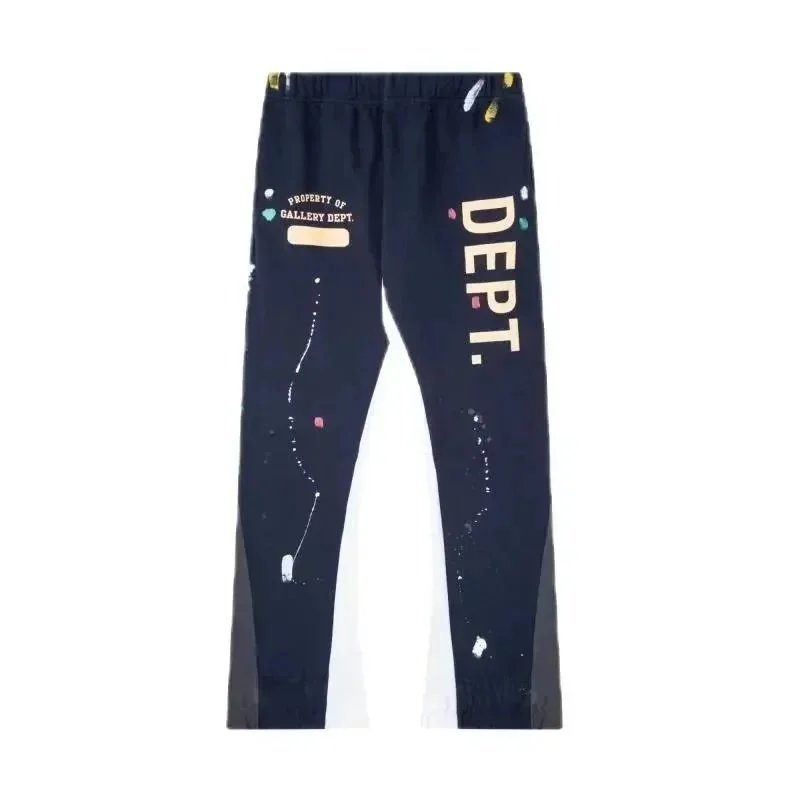Department 51 Department 51 Paint Splatter Trousers Navy