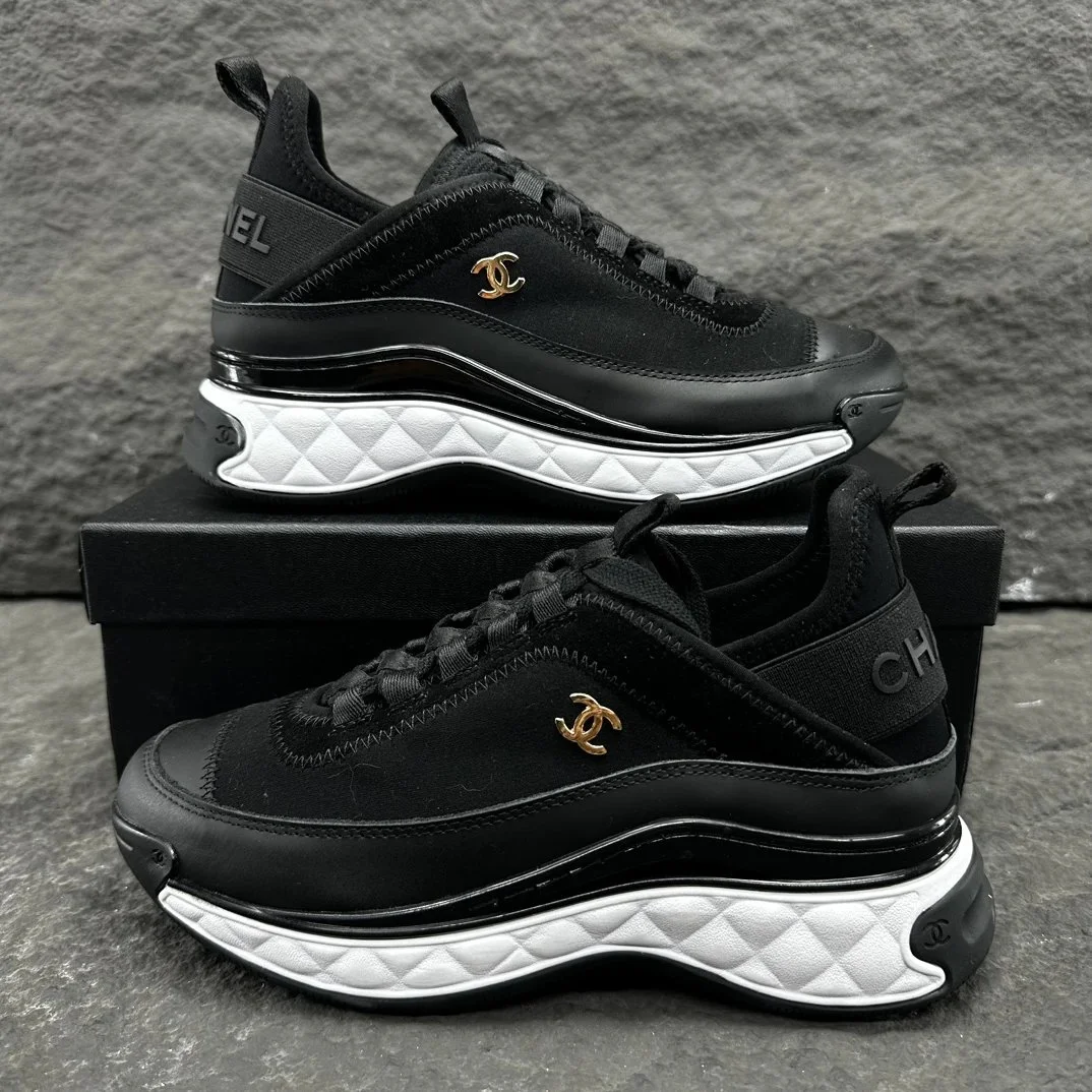 Chanel Black Sneaker