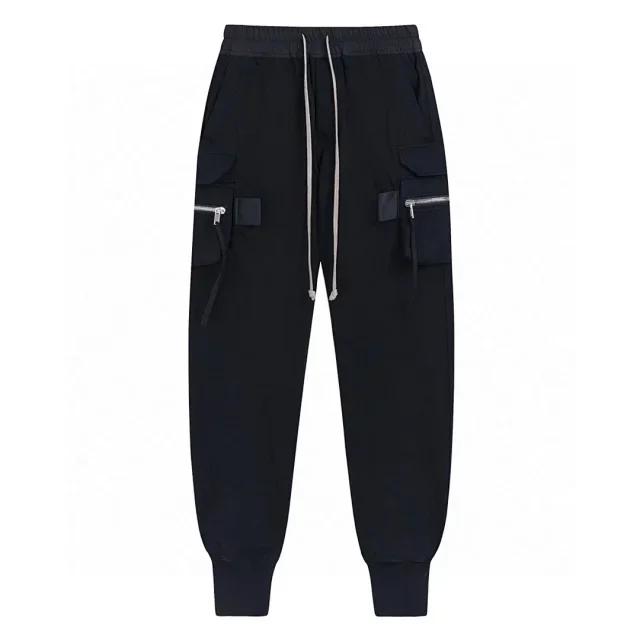 Black Cargo Jogger P