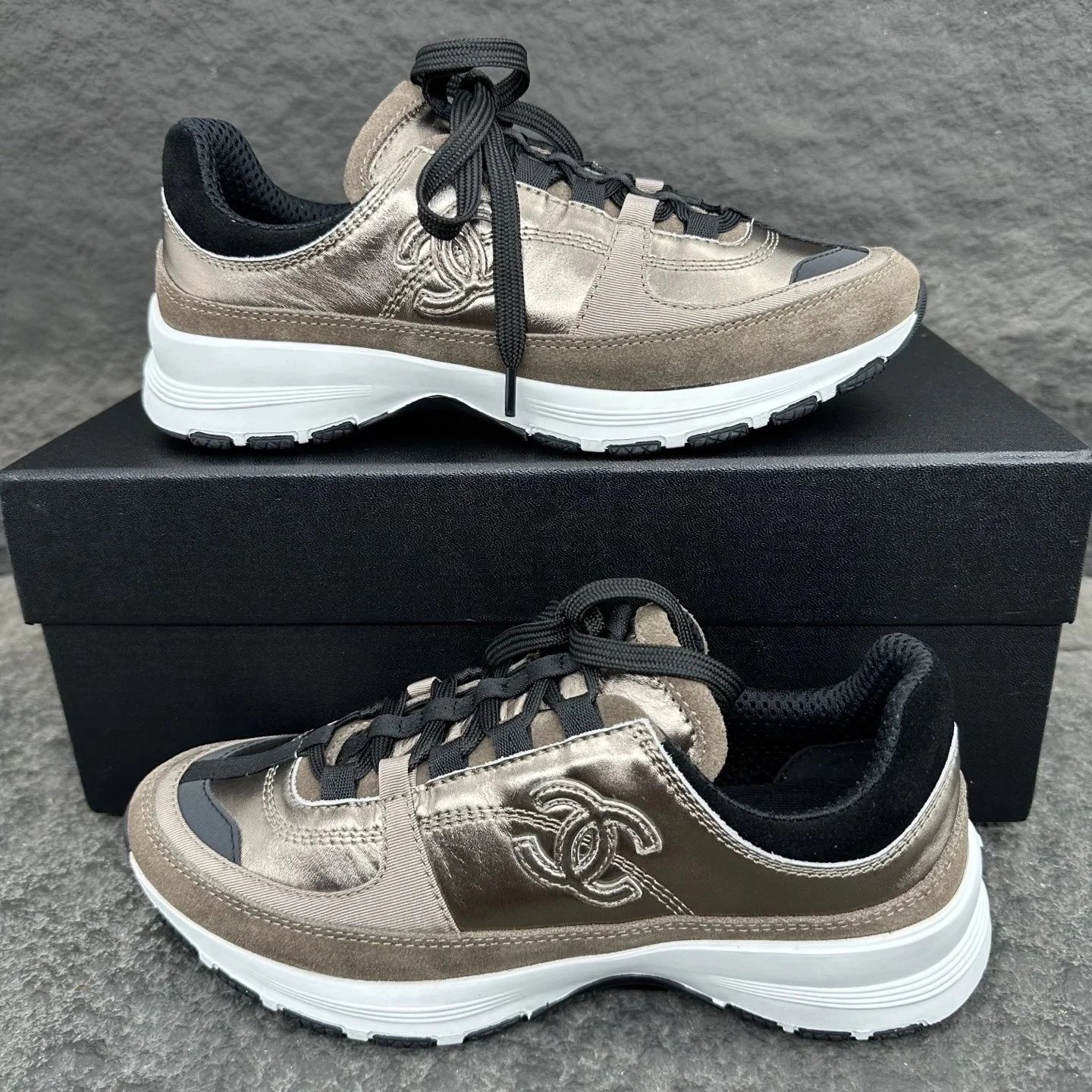 Chanel Beige Sneaker