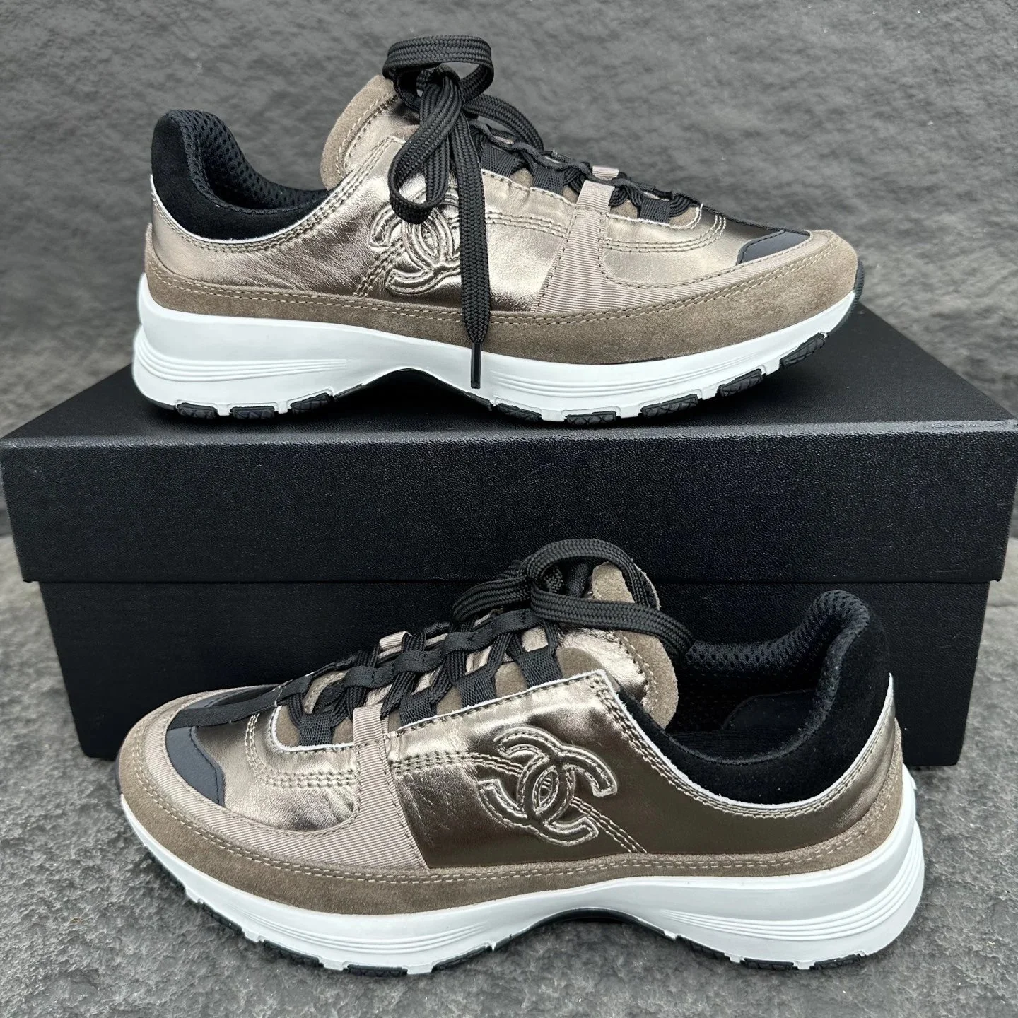 Chanel Beige Sneaker