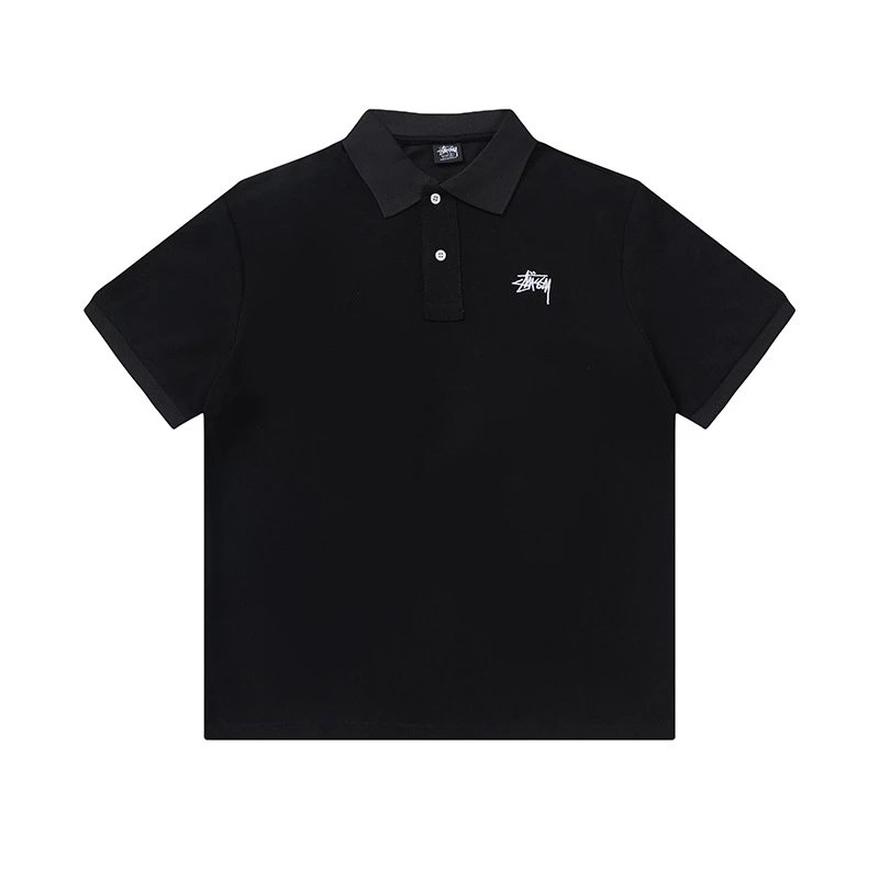 Stussy Sport Mesh Black Performance Polo