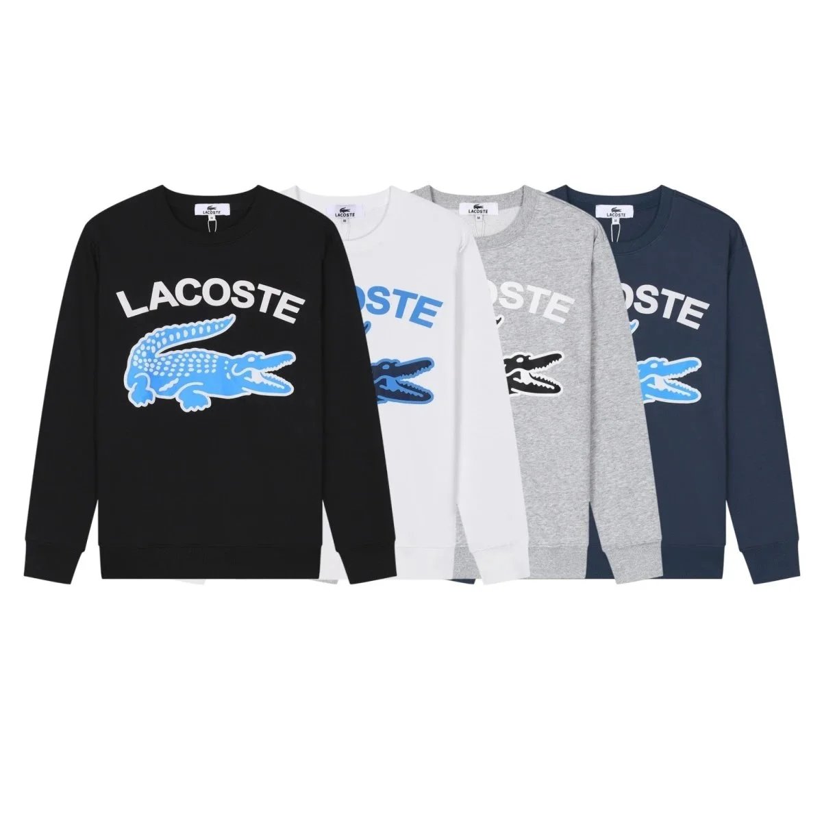 Lacoste Crocodile Logo Sweatshirt [4 styles]