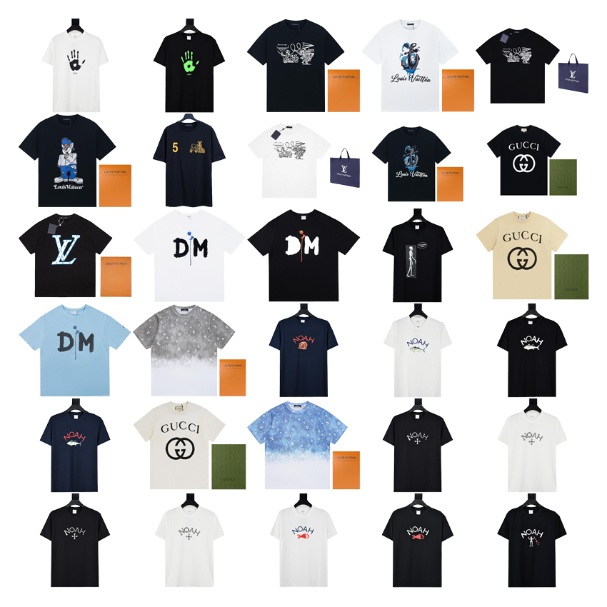 Louis Vuitton, Gucci, DM, NOAH T-Shirts [30 styles]