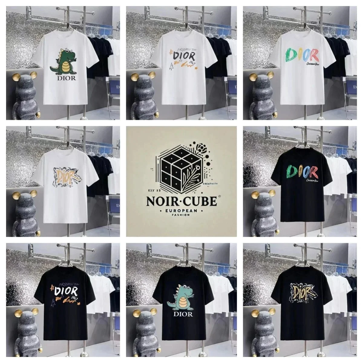 Dior White and Black