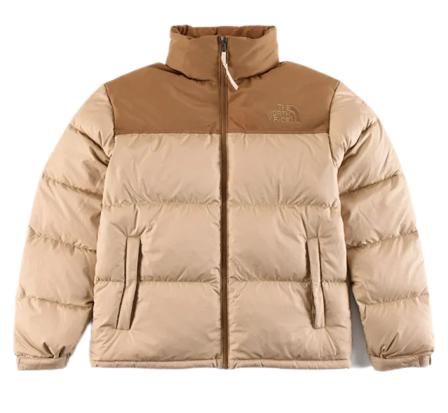 The North Face Down Jackets Color-block puffer jacket product detail image 3