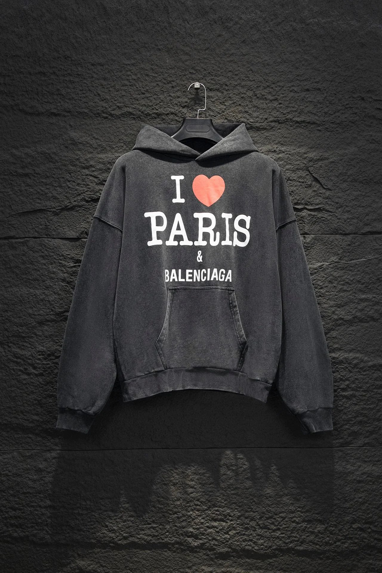 Balenciaga I Love Paris Hoodie