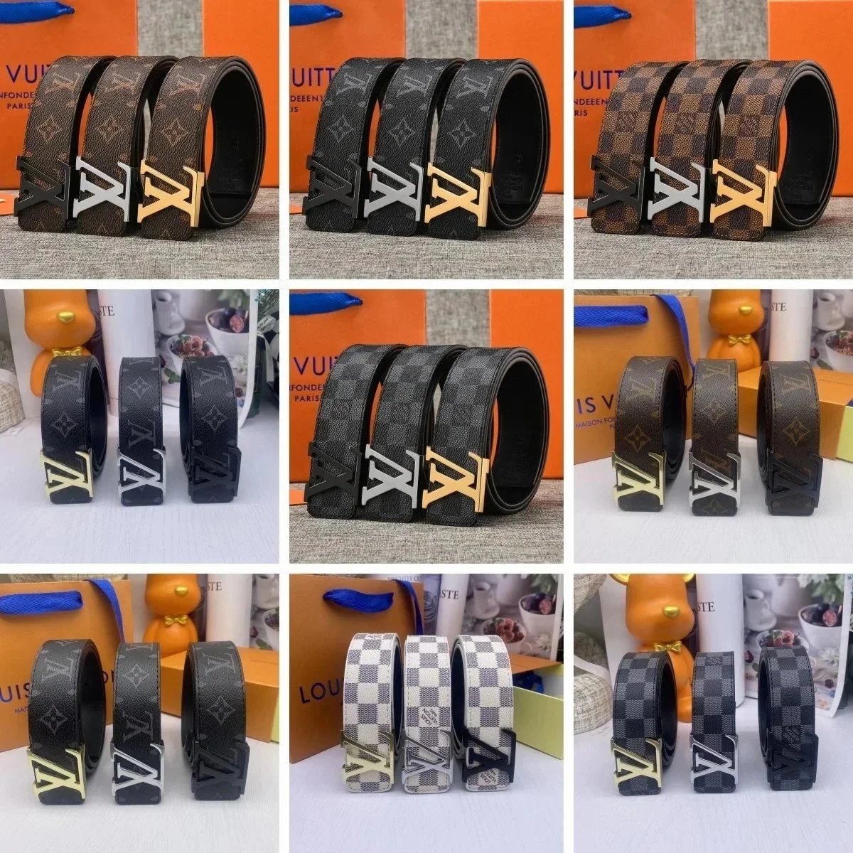 Louis Vuitton LV Initiales Belt [38 styles]