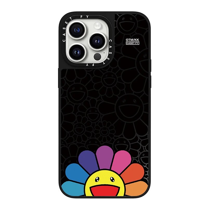 CASET FY Takashi Murakami Rainbow Flower iPhone Case [40 styles]