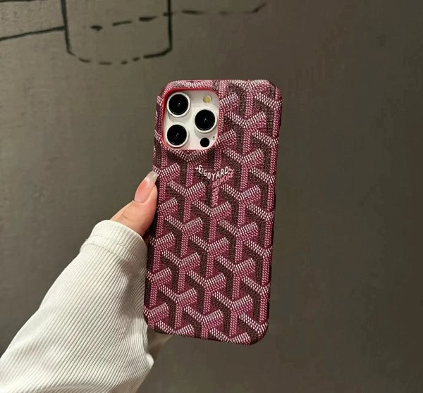 Goyard Saint Louis iPhone Case Burgundy Phone Case product listing in Litbuy spreadsheet finds