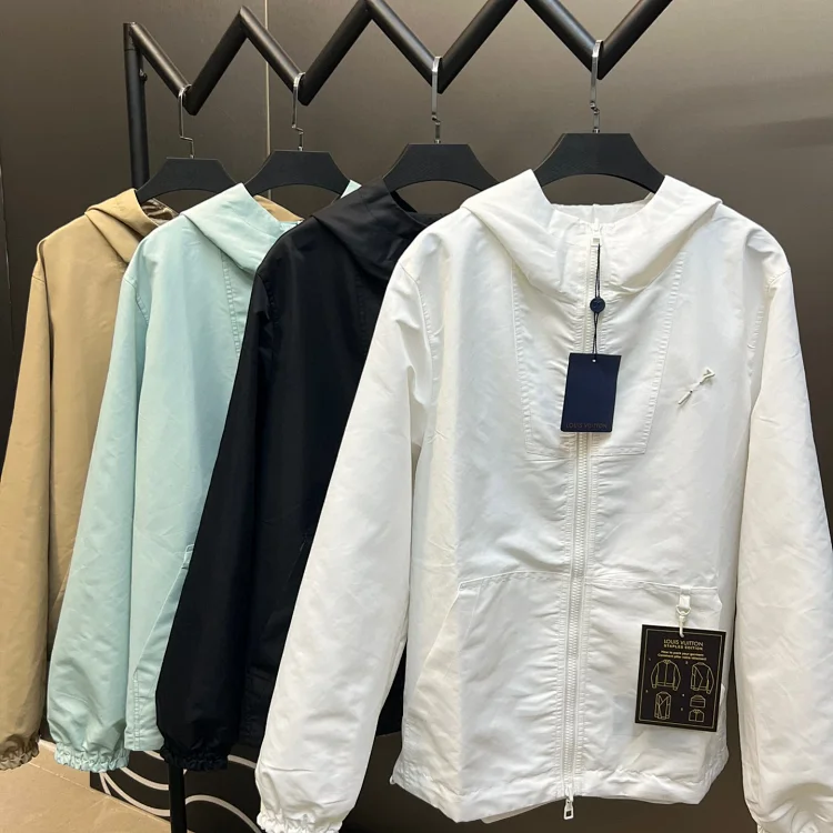 Louis Vuitton Hooded Windbreaker Jacket [4 styles]