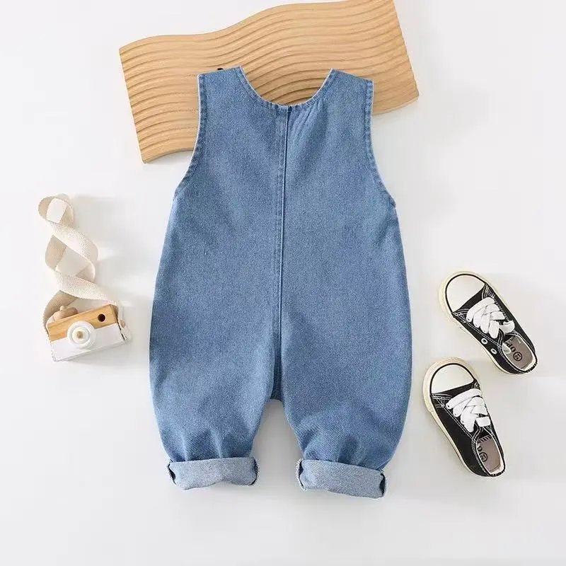 Baby Soft Denim Overalls photo 6