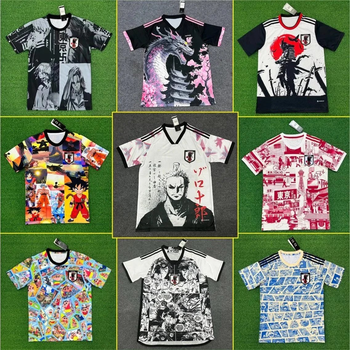 Japan National Team Anime-Themed Football Jersey [40 styles]