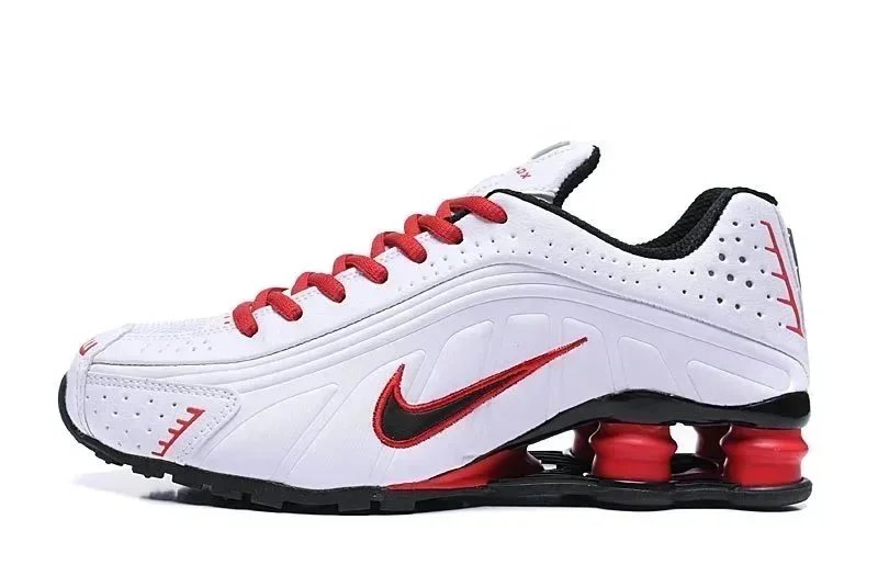 Nike Shox White Red 