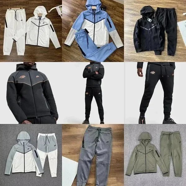Nike Black Track Suit and Hoodies Set