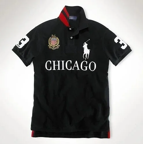 Ralph Lauren Chicago Black Polo Shirt