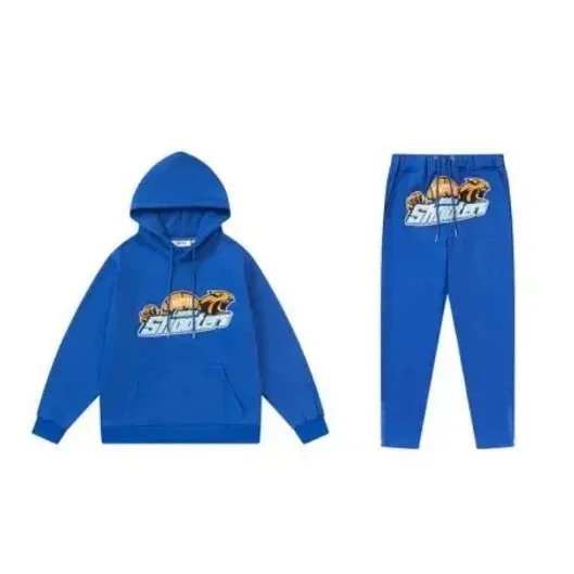 Shark Blue Hoodie and Jogger Set