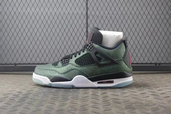 Air Jordan 4 Retro 'Black Cat' Sneakers Basketball Shoes - 9