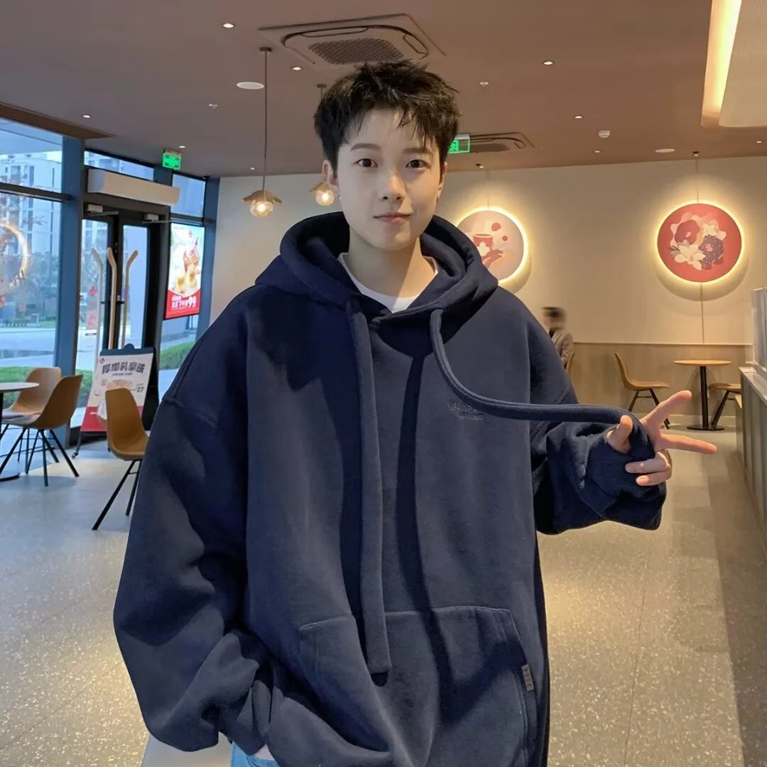 Loose Comfortable Fleece Sweatshirt photo 4