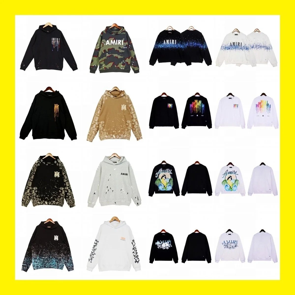 AMIRI Hoodies/Sweaters [40 styles]