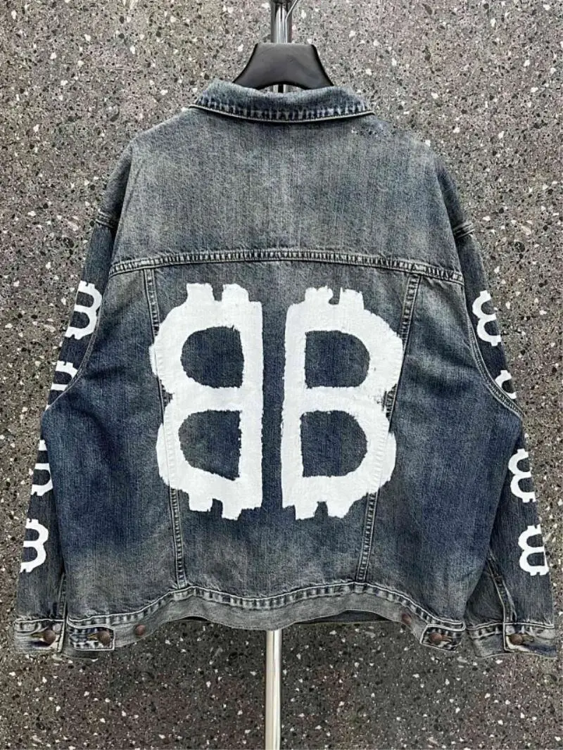 Balenciaga Blue Denim Jacket