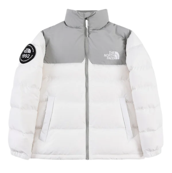 The North Face Down Jackets Color-block puffer jacket product detail image 4