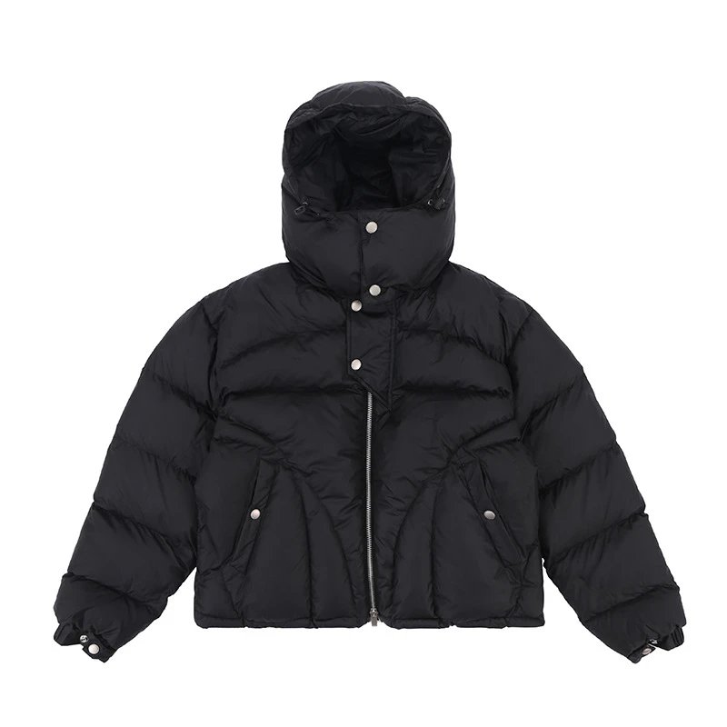 Hooded Warm Thick Cotton Jacket photo 2