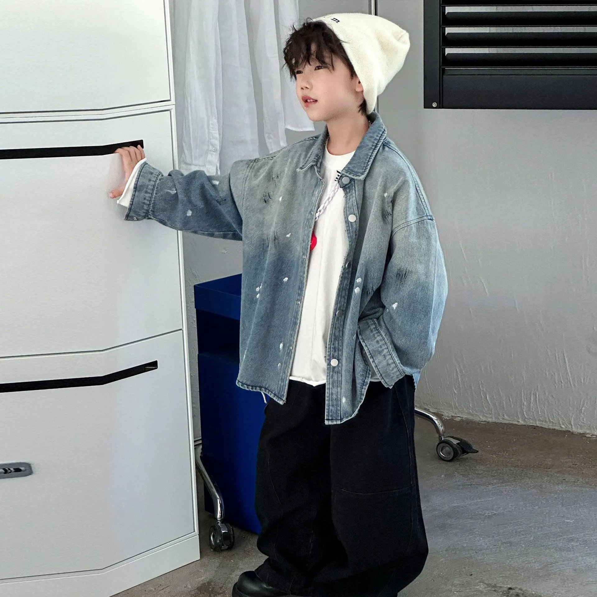 Children's denim jac