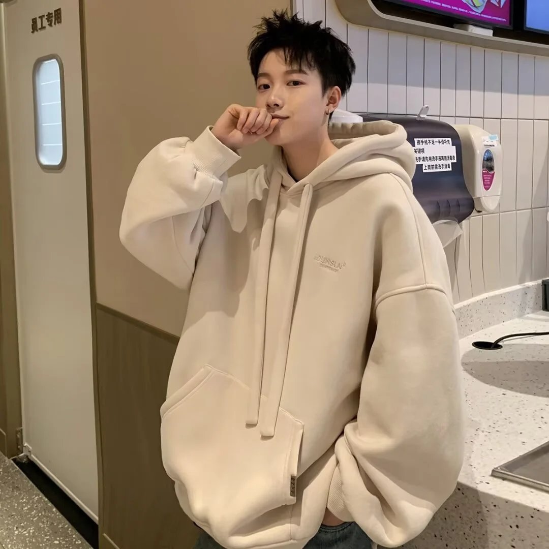 Loose Comfortable Fleece Sweatshirt photo 3