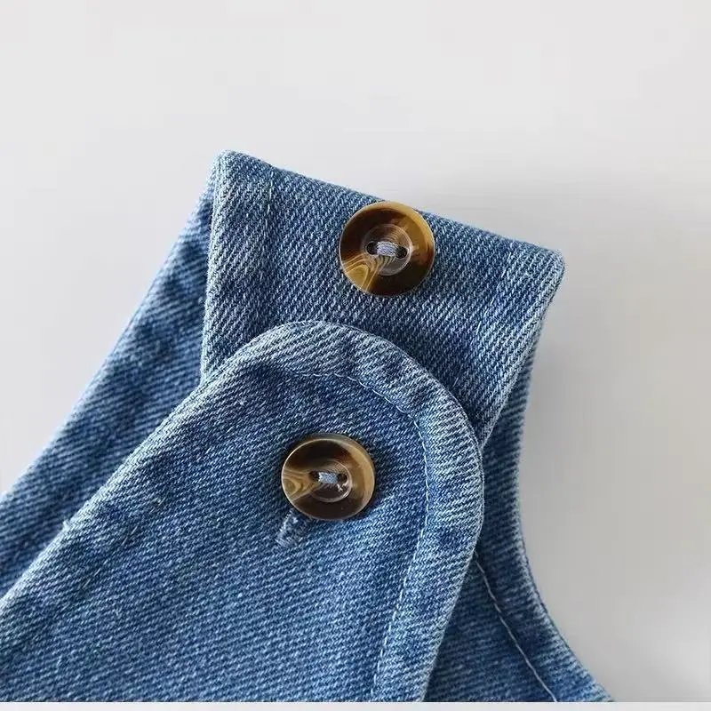 Baby Soft Denim Overalls photo 8