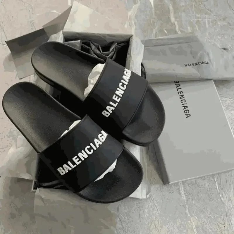 Balenciaga Logo Slide Sandals [15 styles]