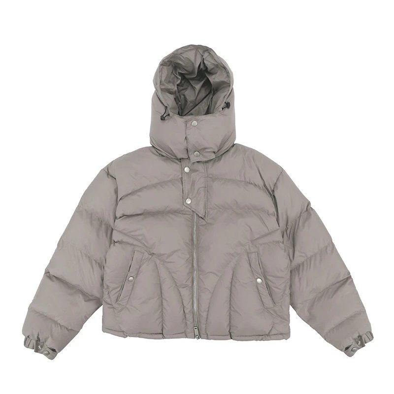 Hooded Warm Thick Cotton Jacket photo 3
