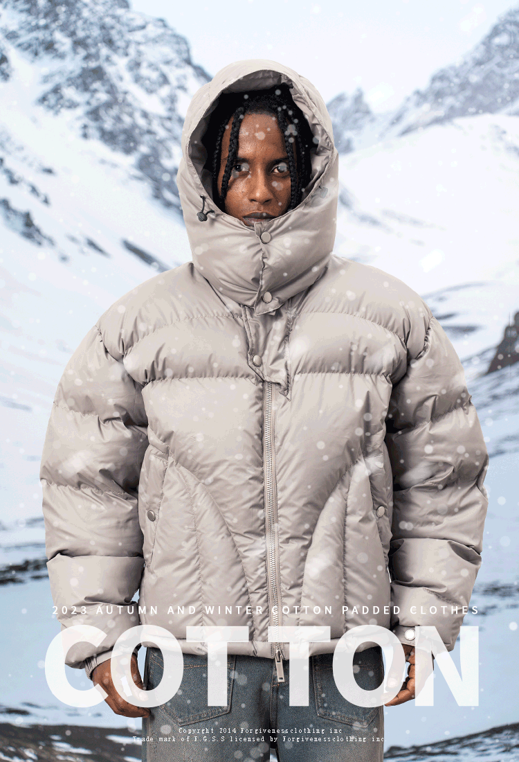 Hooded Warm Thick Cotton Jacket photo 7