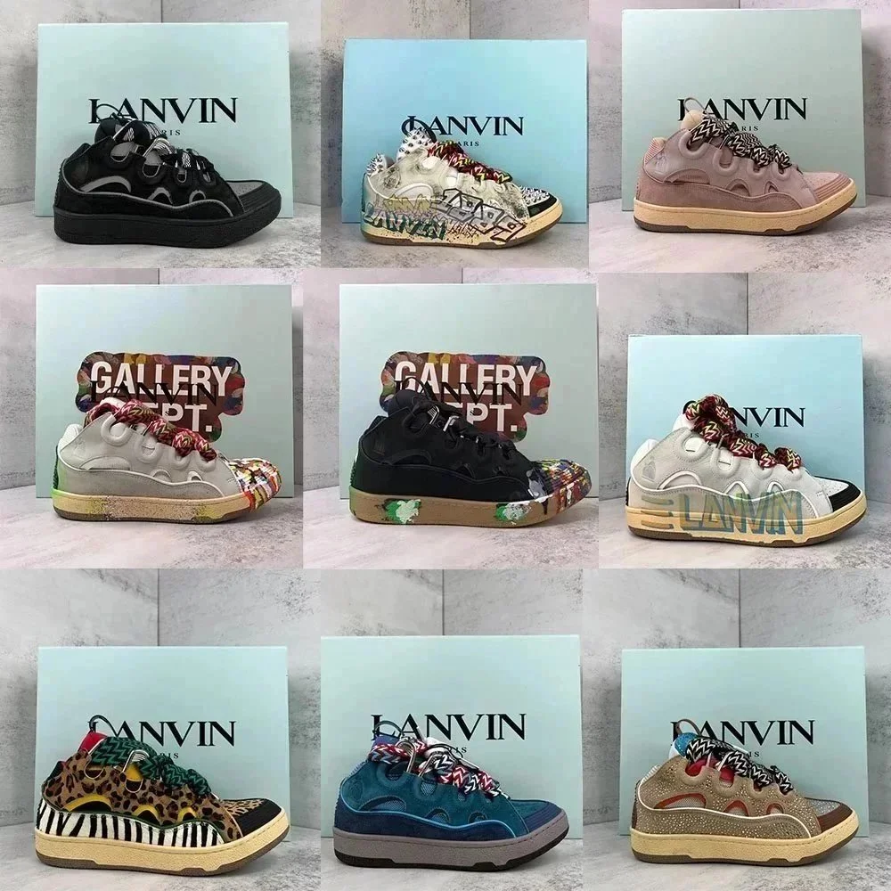 Lanvin Multi-Color Sneakers