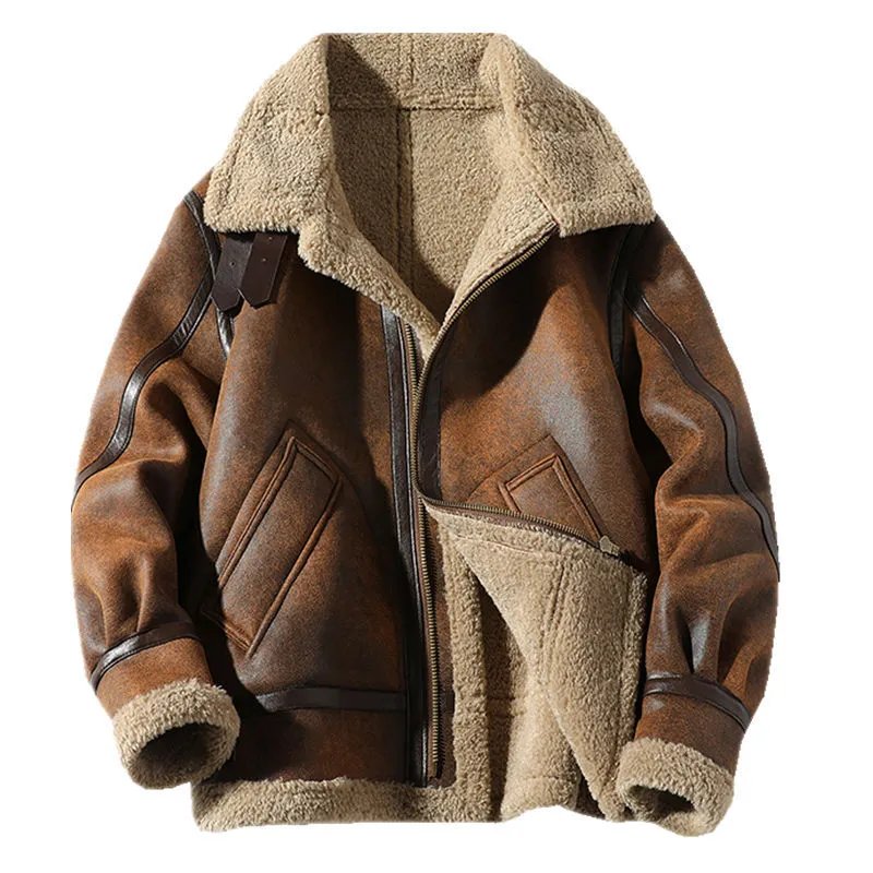 Vintage Suede Lambswool Jacket photo 2