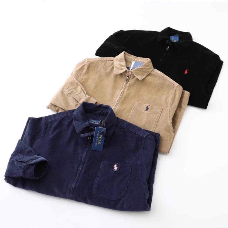Polo Ralph Lauren Corduroy Zip-Up Jacket [3 styles]