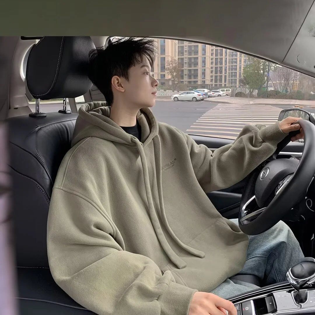 Loose Comfortable Fleece Sweatshirt photo 2