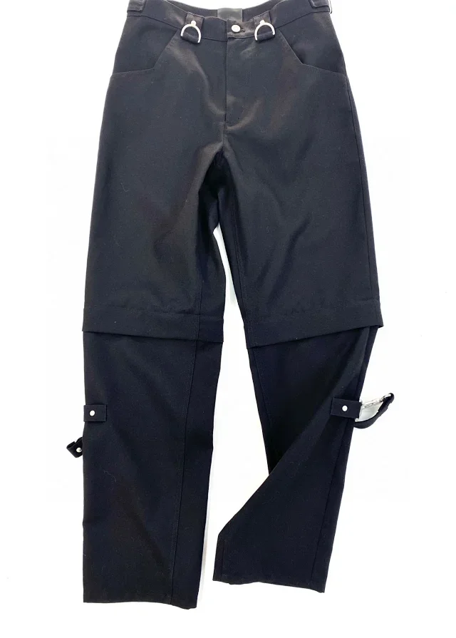 Black Convertible Cargo Pants