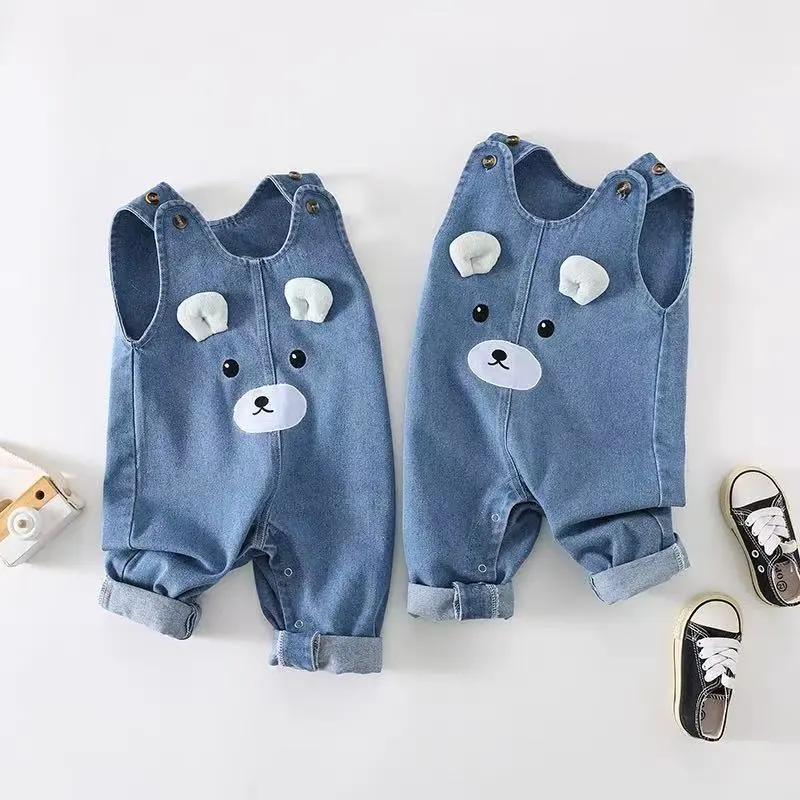 Blue Bear Face Denim