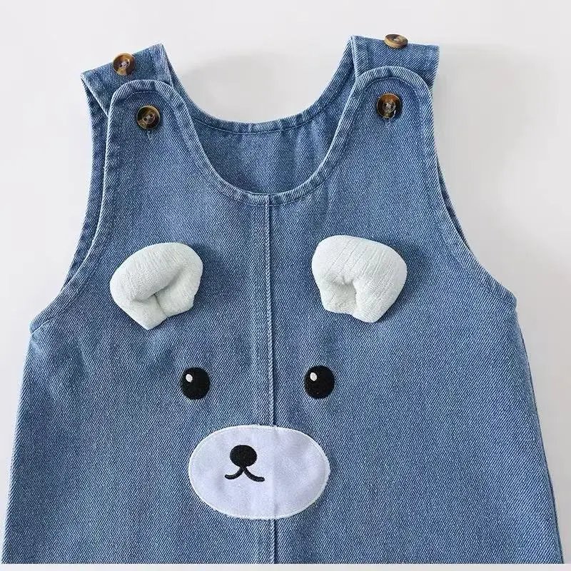 Baby Soft Denim Overalls photo 7