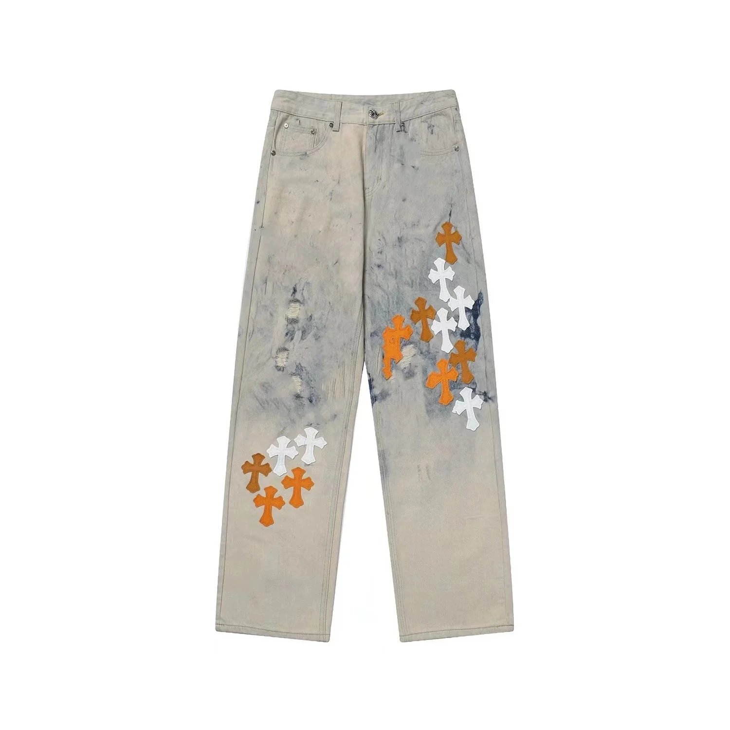 New straight trousers for men and women 2