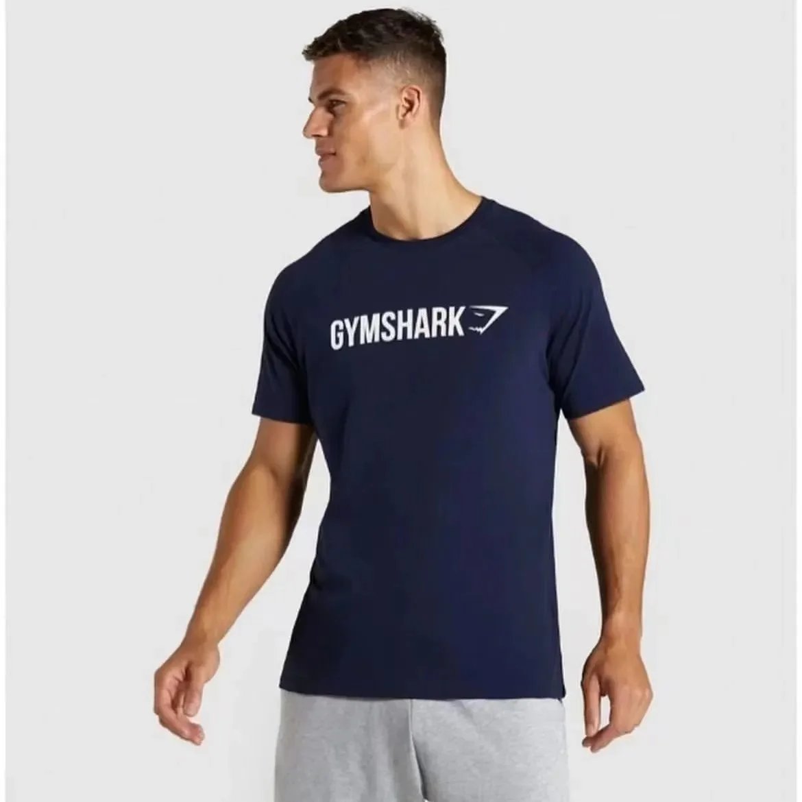 Fitness quickdrying tight short sleeves 4