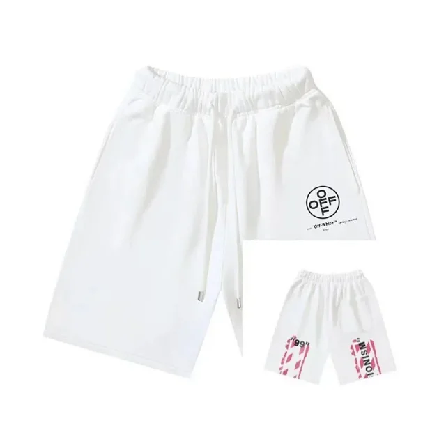 Off-White Shorts Graphic Drawstring product detail image 9