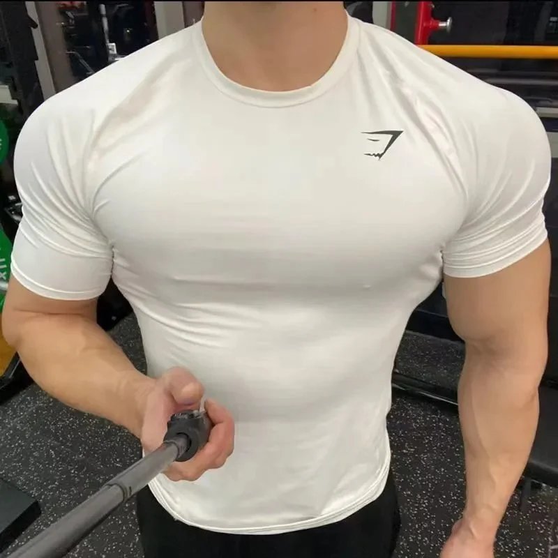Fitness quickdrying tight short sleeves 15