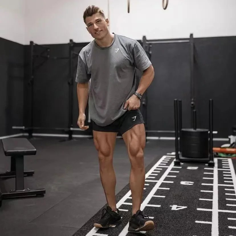 Fitness quickdrying tight short sleeves 2