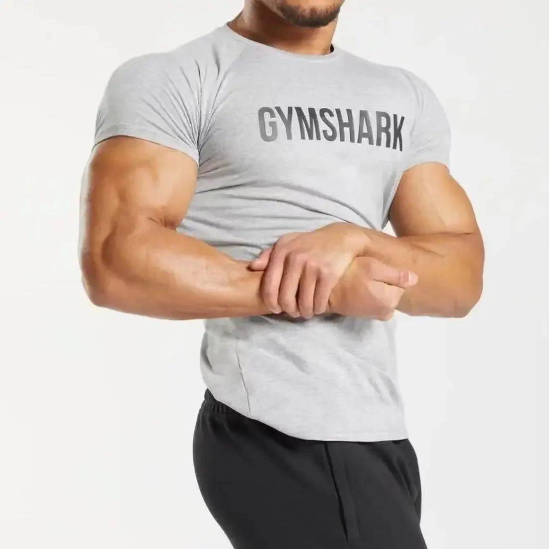 Fitness quickdrying tight short sleeves 6