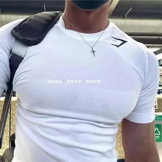 Fitness quickdrying tight short sleeves 11